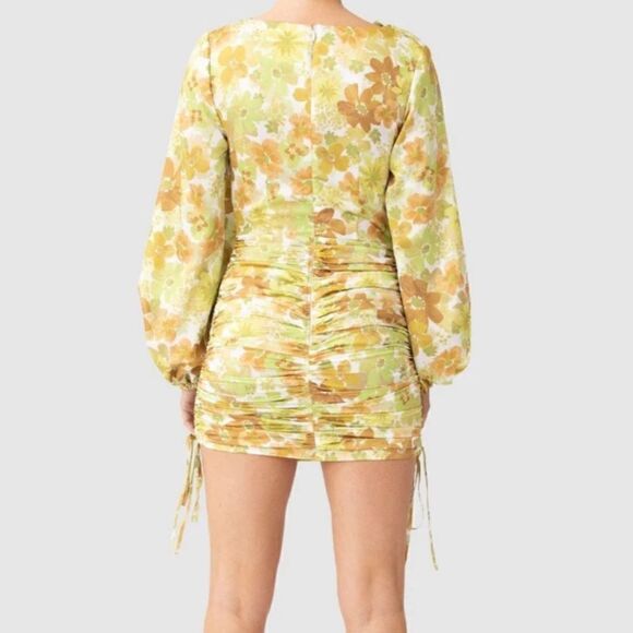 Finders Keepers Gigi Long Sleeve Mini Dress 4 - Picture 2 of 7